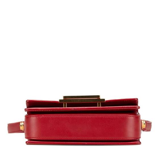 Saint Laurent 318249 Women's Shoulder Bag Red Color - Picture 3 of 13